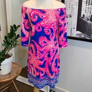 Lilly Pulitzer off the shoulder dress